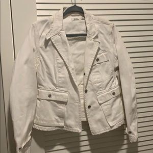 New Ladies White Polo Jacket